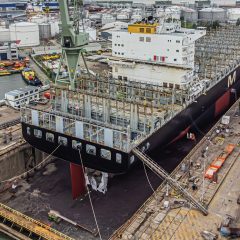 Imposante nieuwbouw bij EDR Antwerp Shipyard